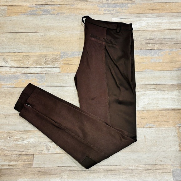 INWEAR Thick chocolate-brown jeggings - Picture 1 of 9